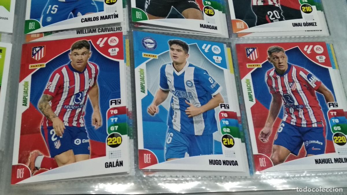 Cromos de Futebol: 44 BIS GALAN ATLETICO DE MADRID AMPLIACI&Oacute;N FICHAS ALBUM ADRENALYN XL 2024 2025 24 25