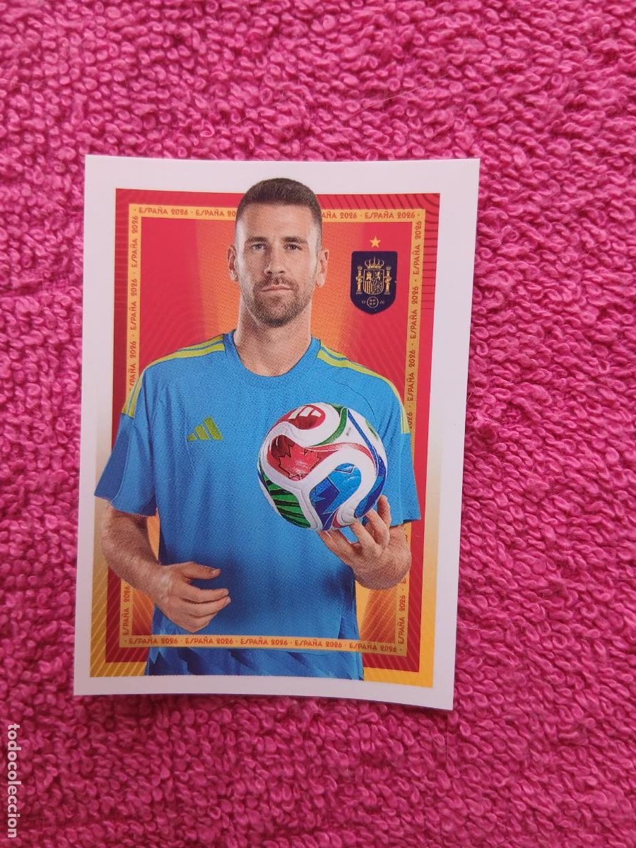 Cromos de f&uacute;tbol: espa&ntilde;a 2026 9 unai sim&oacute;n selecci&oacute;n espa&ntilde;ola panini carrefour family mundial de futbol