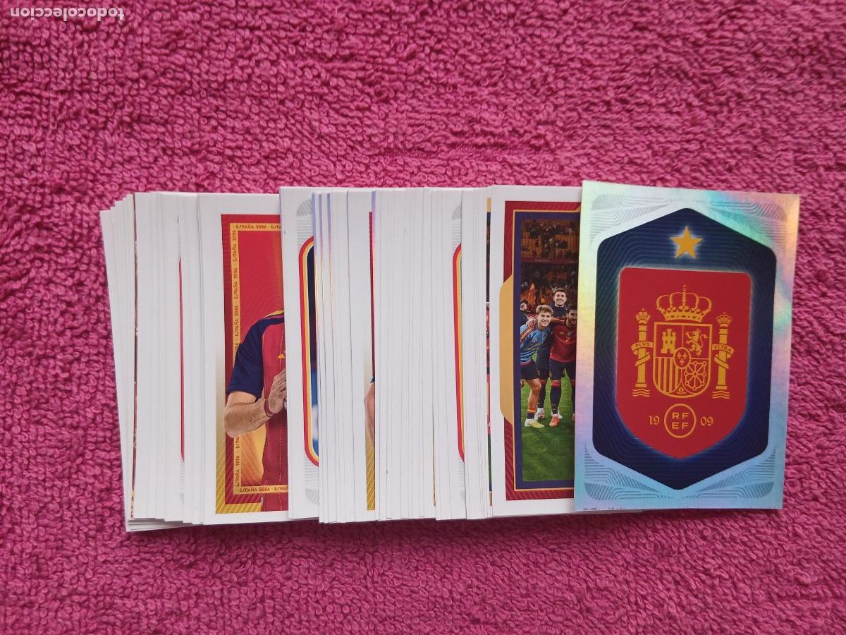 Cromos de f&uacute;tbol: espa&ntilde;a 2026 mundial selecci&oacute;n espa&ntilde;ola colecci&oacute;n completa panini carrefour family 72 cromos
