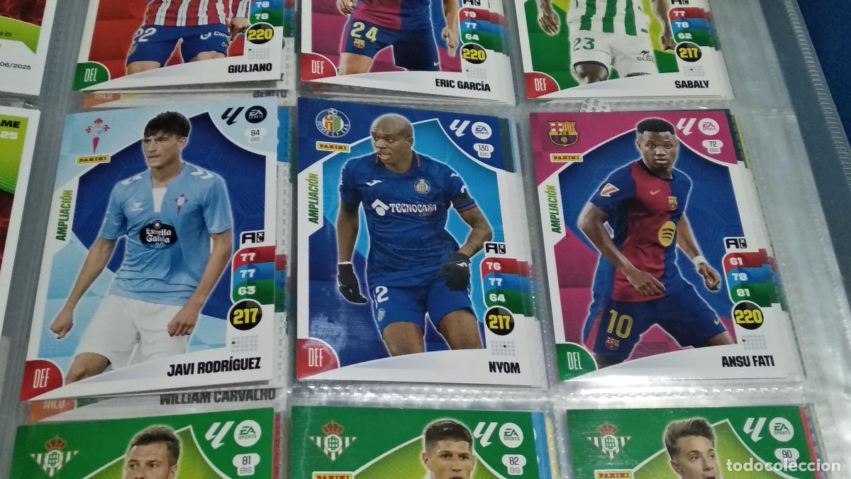 Cromos de f&uacute;tbol: 72 BIS ANSU FATI FC Barcelona AMPLIACI&Oacute;N FICHAS ALBUM ADRENALYN XL 2024 2025 24 25