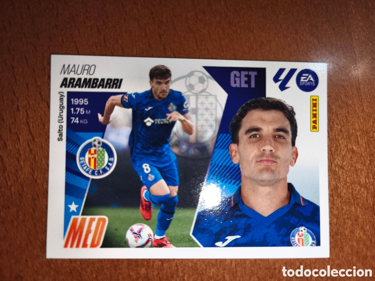 Cromos de f&uacute;tbol: Arambarri n&deg;11 liga este 25/26 Getafe