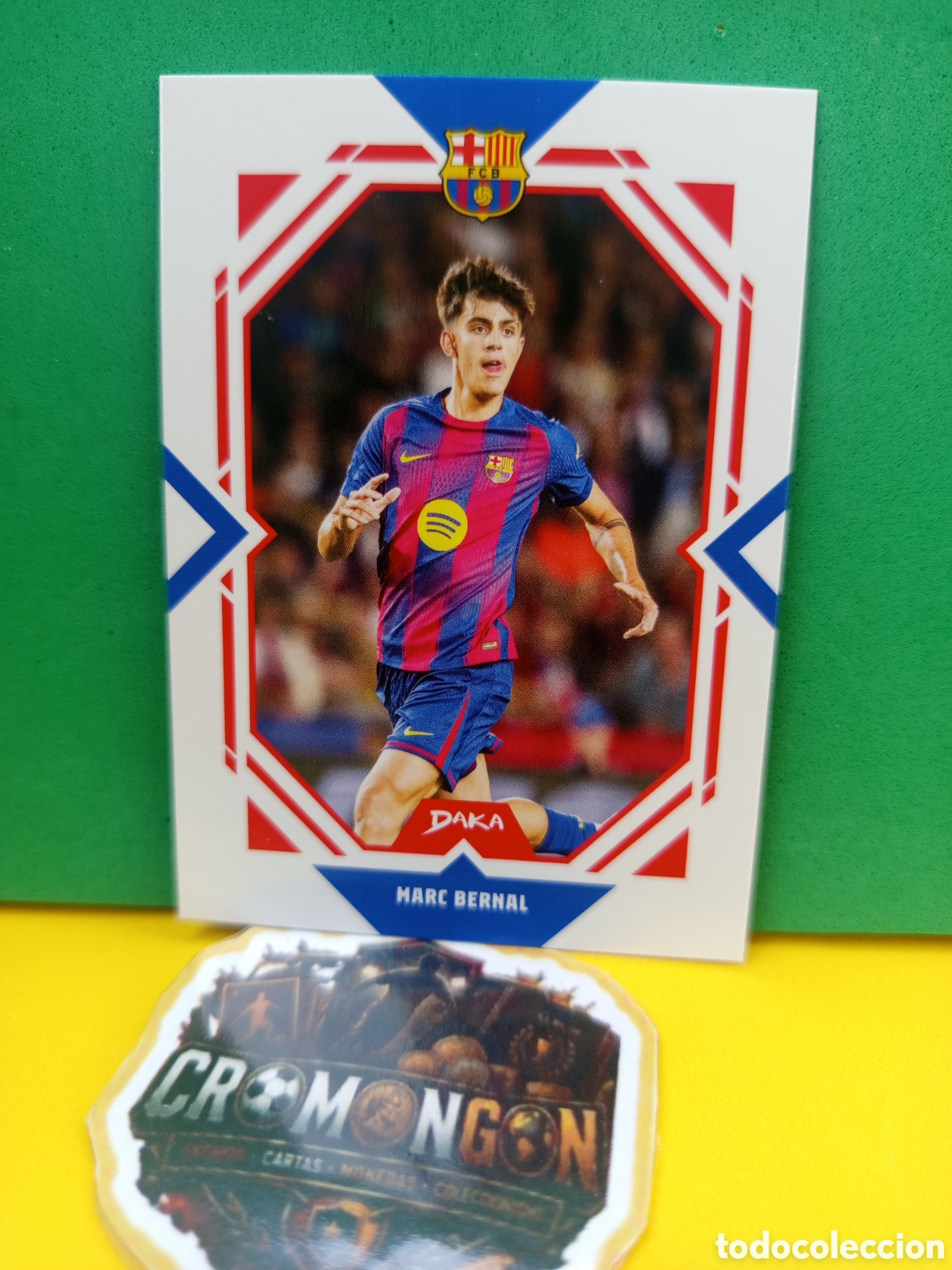 Football Stickers: ❇️ CROMO ⚽ CARD MARC BERNAL BARCELONA FCB 12-A 25 26 2025 2026 DAKA ❇️