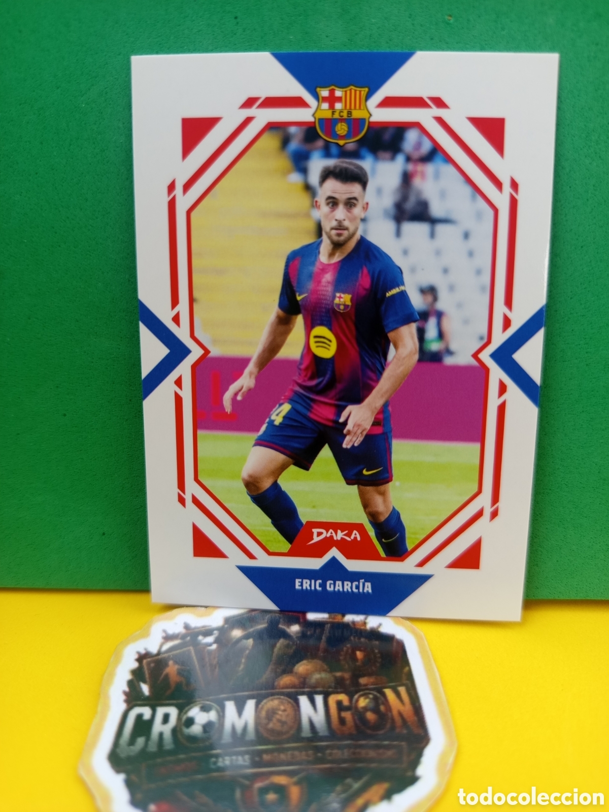 Football Stickers: ❇️ CROMO ⚽ CARD ERIC GARC&Iacute;A BARCELONA FCB 16-A 25 26 2025 2026 DAKA ❇️