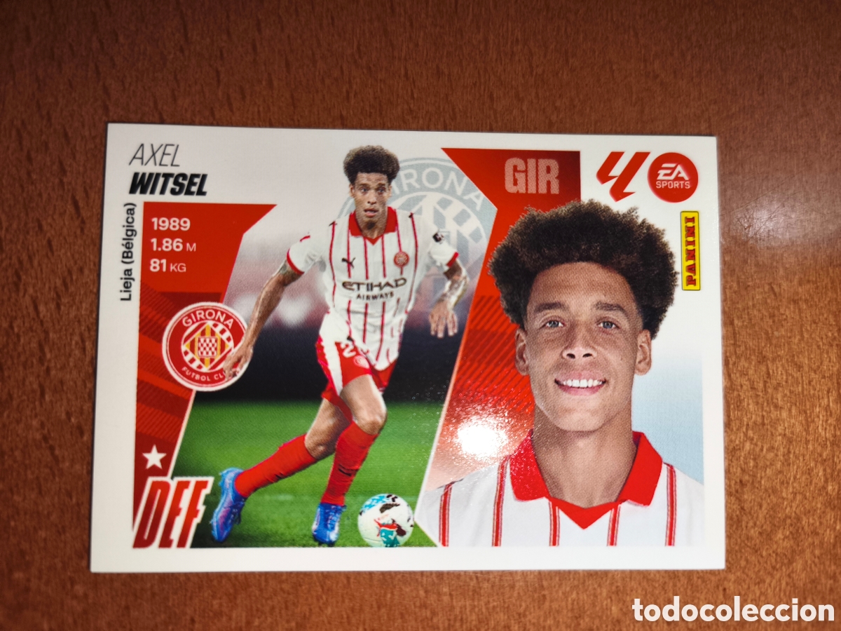 Fu&szlig;ball-Sticker: Witsel coloca n&deg;8 Bis liga este 25/26 Girona