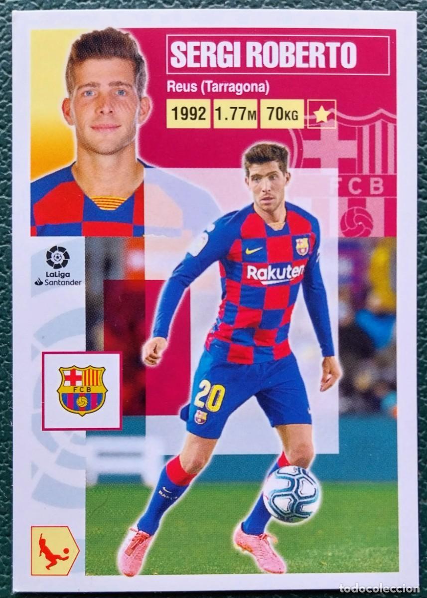 Football Stickers: 4 SERGI ROBERTO FC BARCELONA CROMOS ALBUM EDICIONES ESTE 2020 2021 20 21