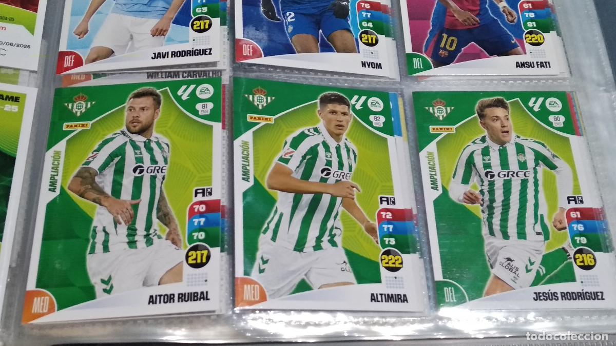 Figurine di Calcio: 82 BIS ALTIMIRA, Real Betis AMPLIACI&Oacute;N FICHAS ALBUM ADRENALYN XL 2024 2025 24 25