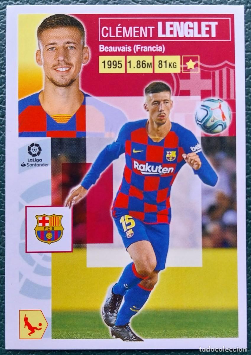 Cromos de f&uacute;tbol: 6 LENGLET FC BARCELONA CROMOS ALBUM EDICIONES ESTE 2020 2021 20 21