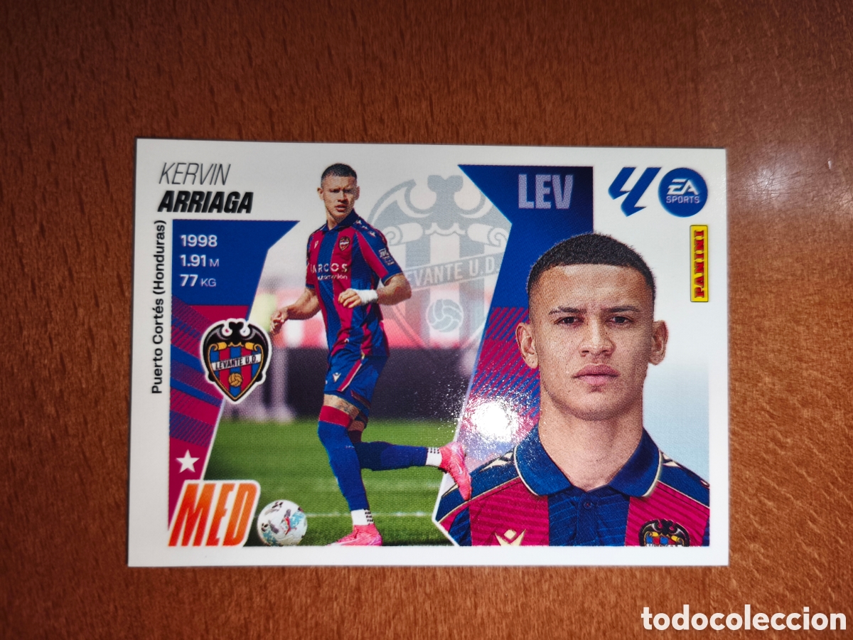 Figurine di Calcio: Arriaga coloca n&deg;12 Bis liga este 25/26 Levante