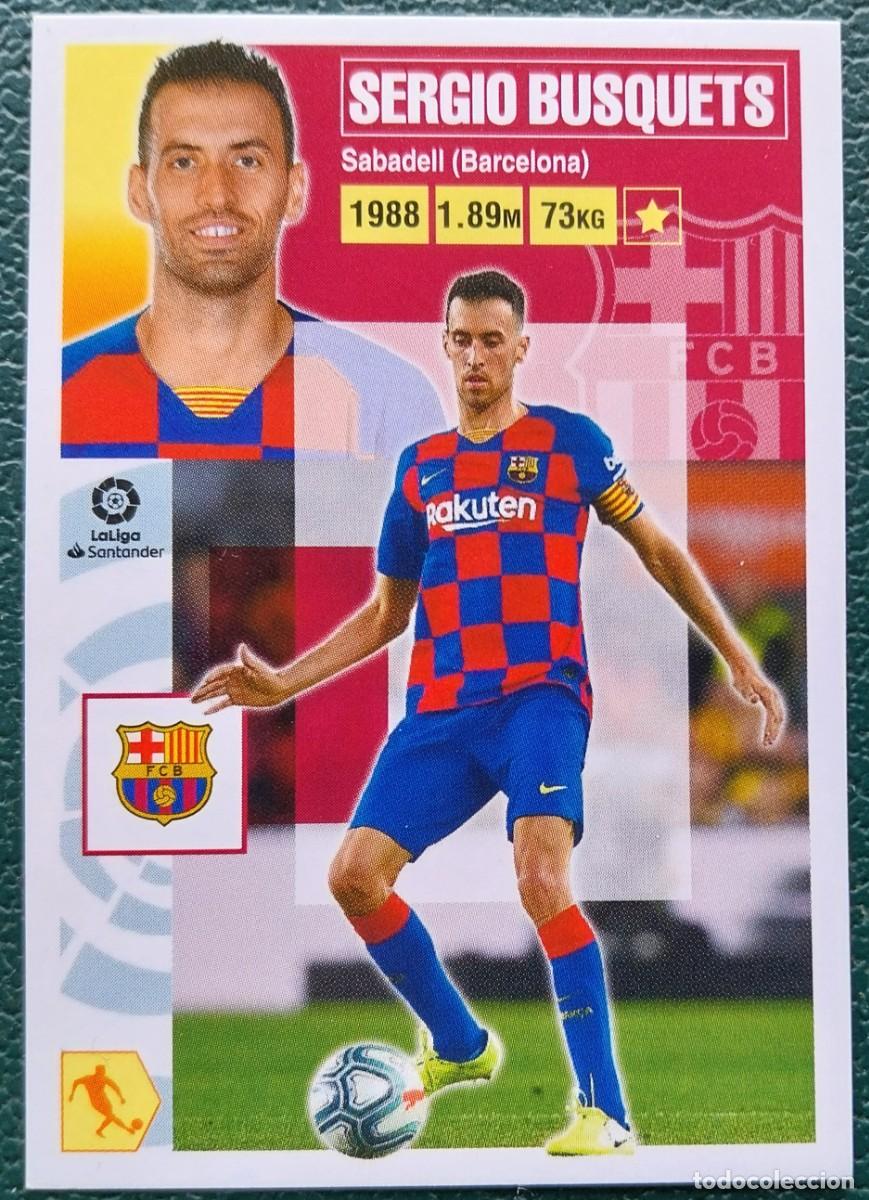 Cromos de f&uacute;tbol: 11 SERGIO BUSQUETS FC BARCELONA CROMOS ALBUM EDICIONES ESTE 2020 2021 20 21