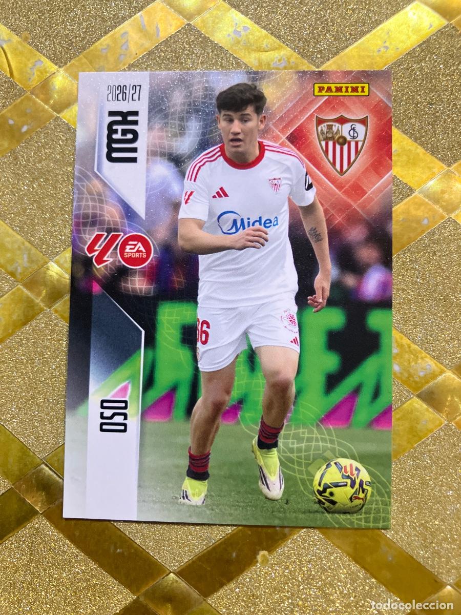 Cromos de Futebol: CROMO DE FUTBOL NUMERO 334 OSO SEVILLA LIGA 2026 2027 MEGACRAKS MGK PANINI !