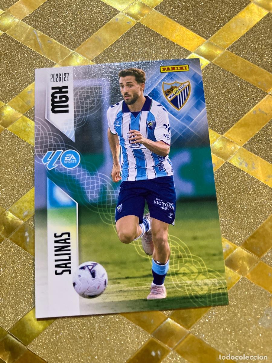 Cromos de Futebol: CROMO DE FUTBOL NUMERO 243 SALINAS MALAGA LIGA 2026 2027 MEGACRACKS MGK PANINI !