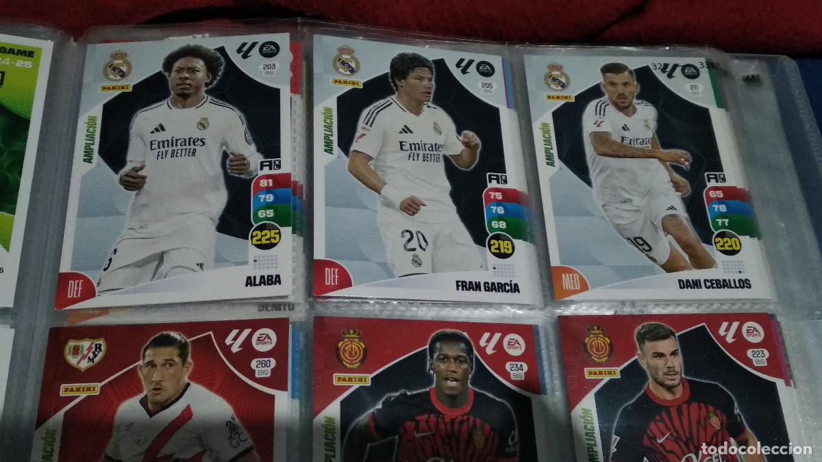 Cromos de f&uacute;tbol: 211 BIS DANI CEBALLOS REAL MADRID AMPLIACI&Oacute;N FICHAS ALBUM ADRENALYN XL 2024 2025 24 25