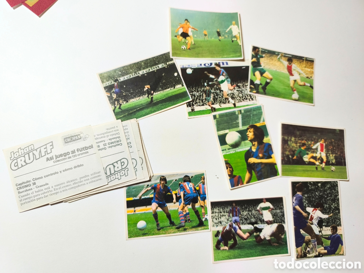 Cromos de f&uacute;tbol: Cruyff Cropan 1974 Sueltos/Lote