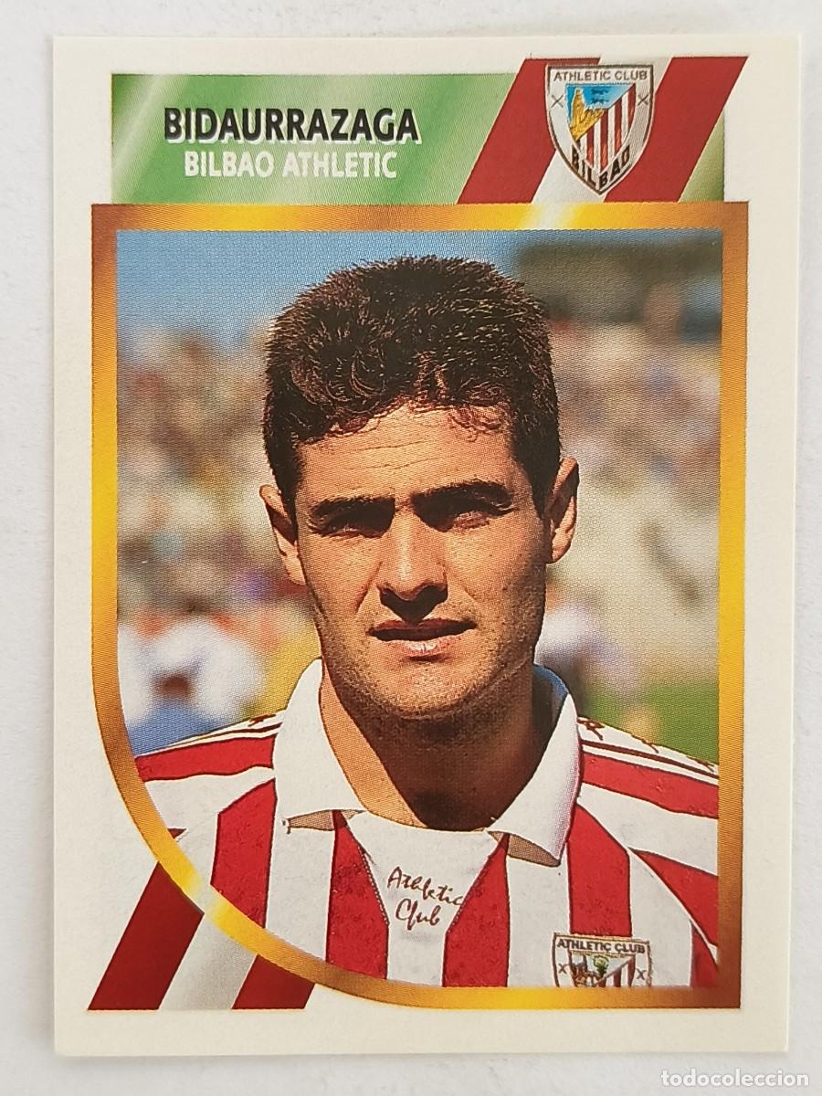Cromos de f&uacute;tbol: #BIDAURRAZAGA (BILBAO ATHLETIC) FUTBOL 2 DIVISION 94/95 ESTE