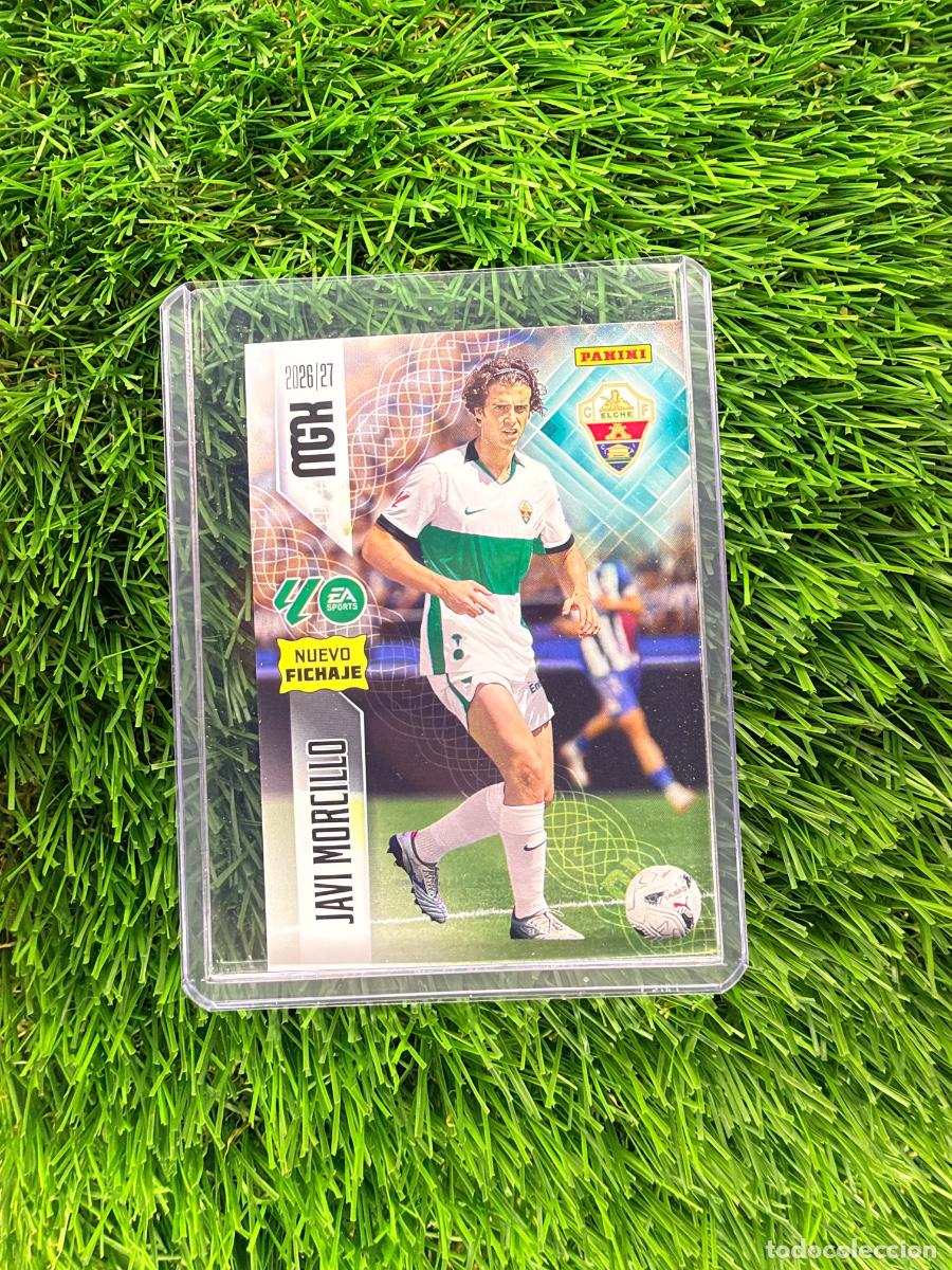 Cromos de f&uacute;tbol: N&ordm; 473 Javi Morcillo Nuevos Fichajes Elche CF Megacracks 26 27