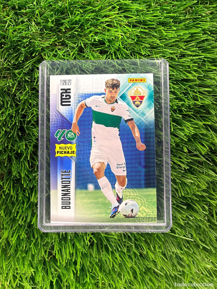 Cromos de f&uacute;tbol: N&ordm; 480 Buonanotte Nuevos Fichajes Elche CF Megacracks 26 27
