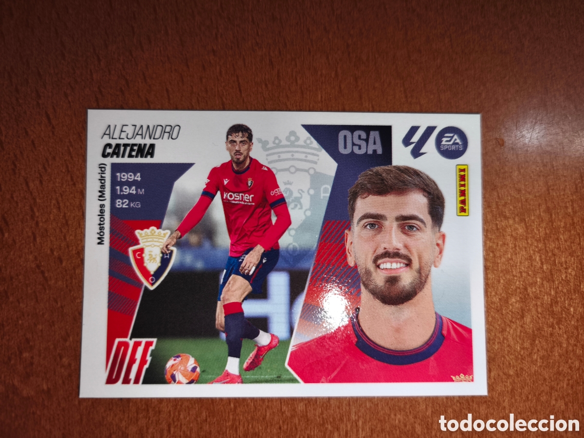 Cromos de f&uacute;tbol: Catena n&deg;6 liga este 25/26 Osasuna