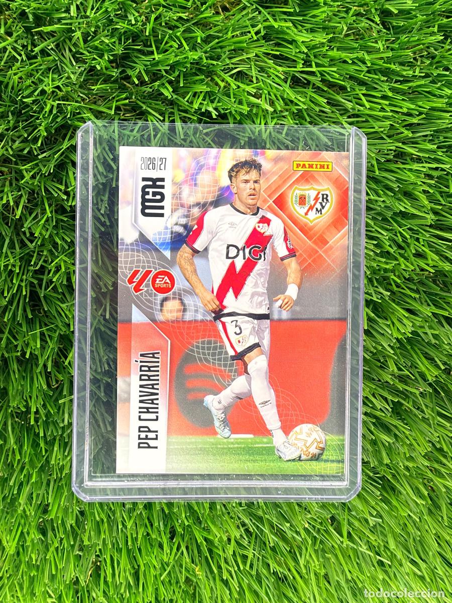 Cromos de f&uacute;tbol: N&ordm; 297 Pep Chavarr&iacute;a Rayo Vallecano Megacracks 26 27