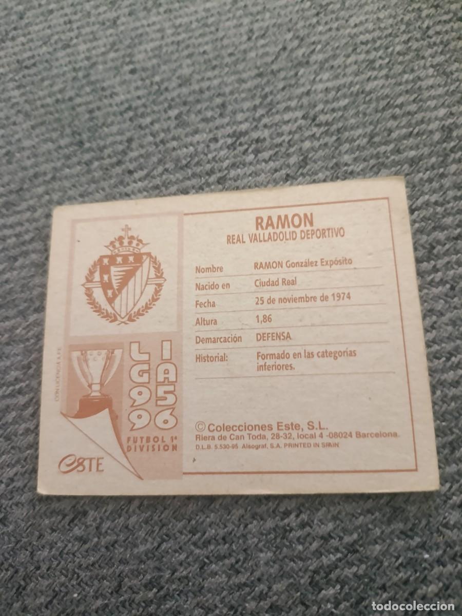 Cromos de f&uacute;tbol: Auto original de Ram&oacute;n Valladolid - Foto 2