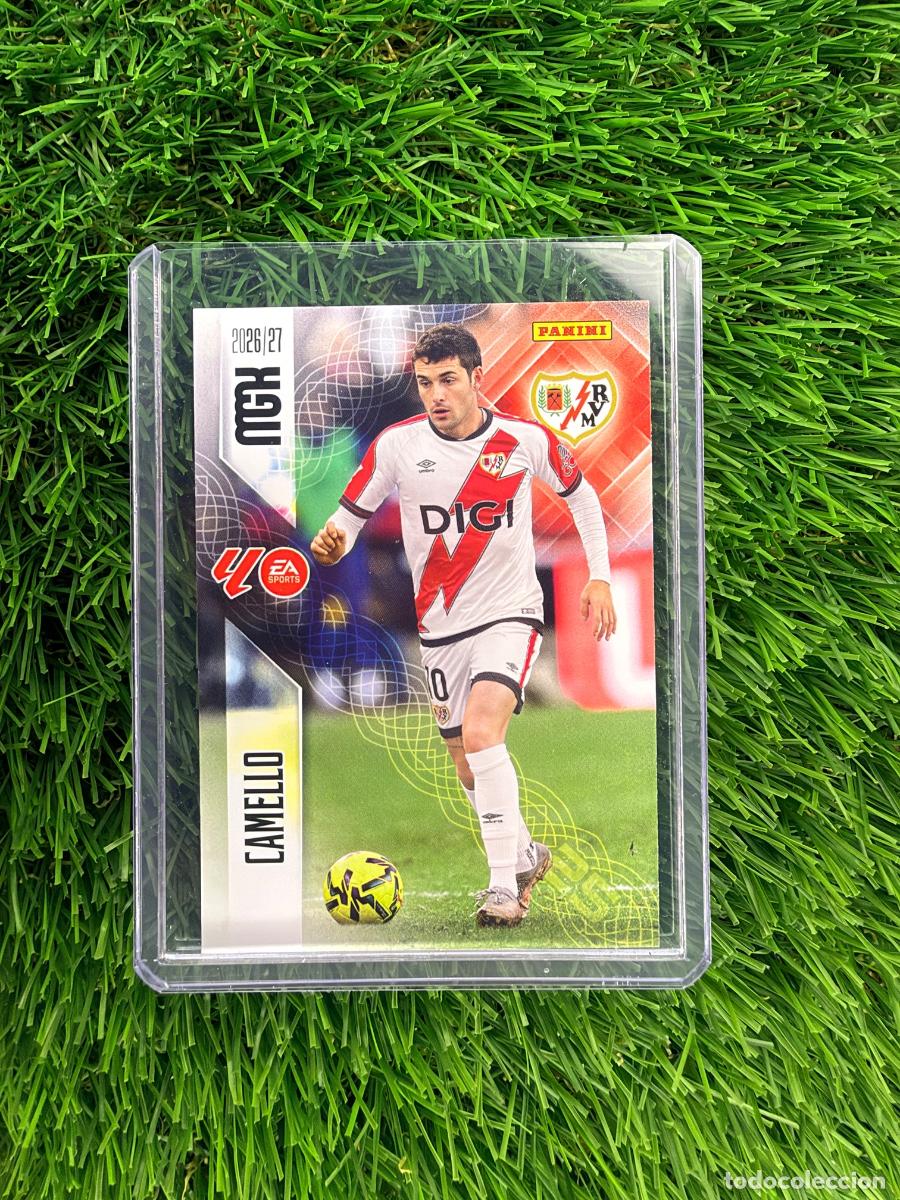 Cromos de f&uacute;tbol: N&ordm; 305 Camello Rayo Vallecano Megacracks 26 27
