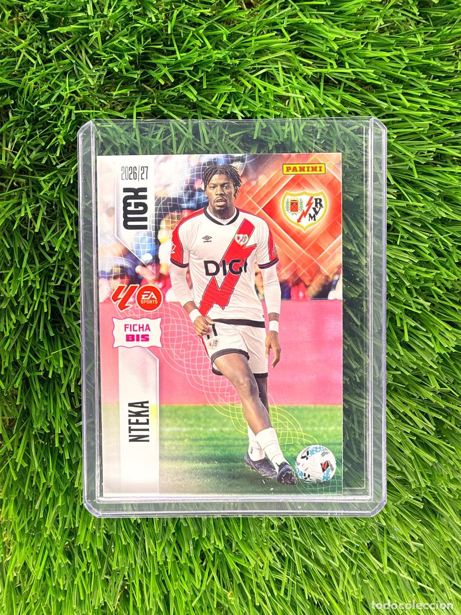 Cromos de f&uacute;tbol: N&ordm; 297BIS Nteka Fichas Bis Rayo Vallecano Megacracks 26 27