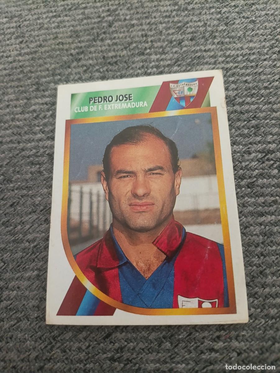 Cromos de f&uacute;tbol: Ed.este 94-95 Pedro Jos&eacute; Extremadura