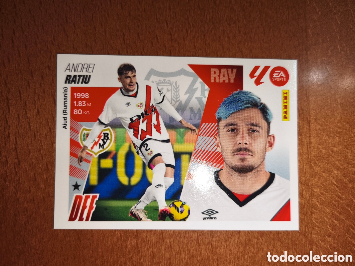Figurine di Calcio: Ratiu n&deg;6 liga este 25/26 Rayo Vallecano