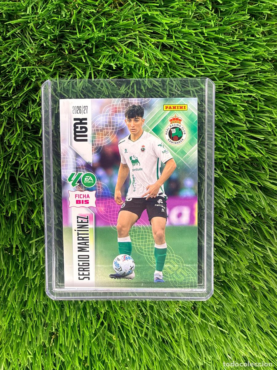 Cromos de Futebol: N&ordm; 283BIS Sergio Mart&iacute;nez Fichas Bis R Racing C Megacracks 26 27