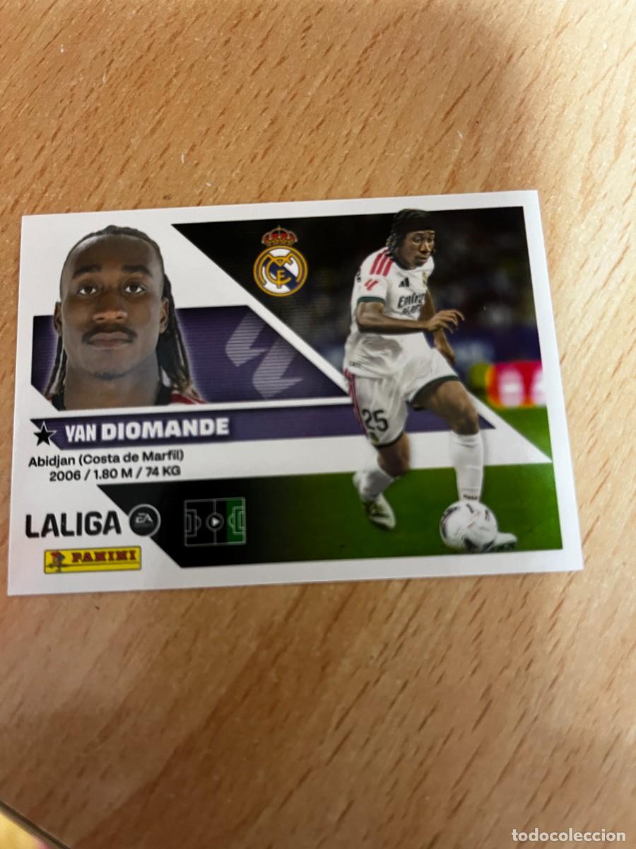 Cromos de f&uacute;tbol: LIGA ESTE 2026 2027 26 27 PANINI N&ordm; 39 DIOMANDI REAL MADRID FICHAJE