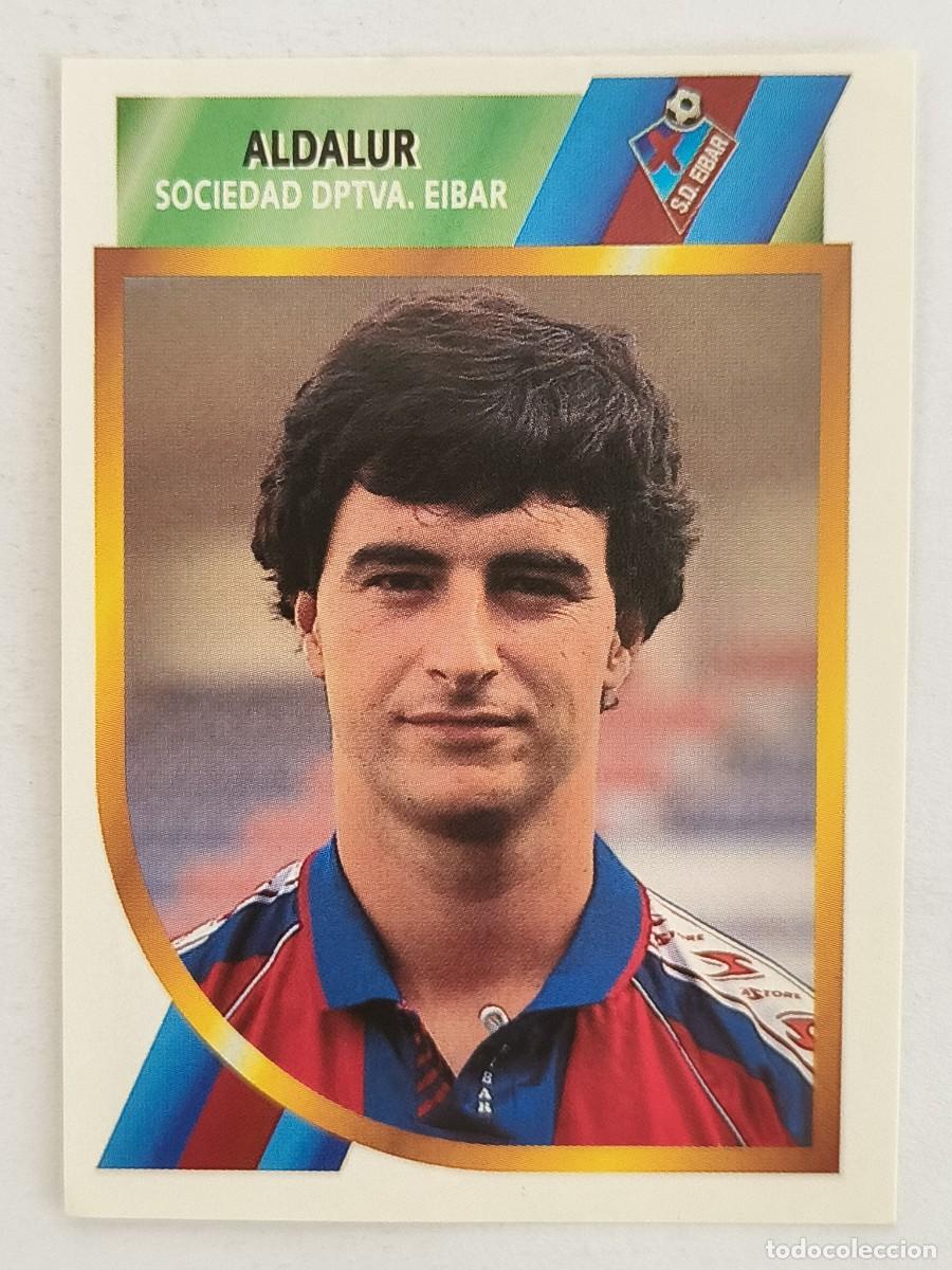 Cromos de f&uacute;tbol: #ALDALUR (S.D. EIBAR) FUTBOL 2 DIVISION 94/95 ESTE