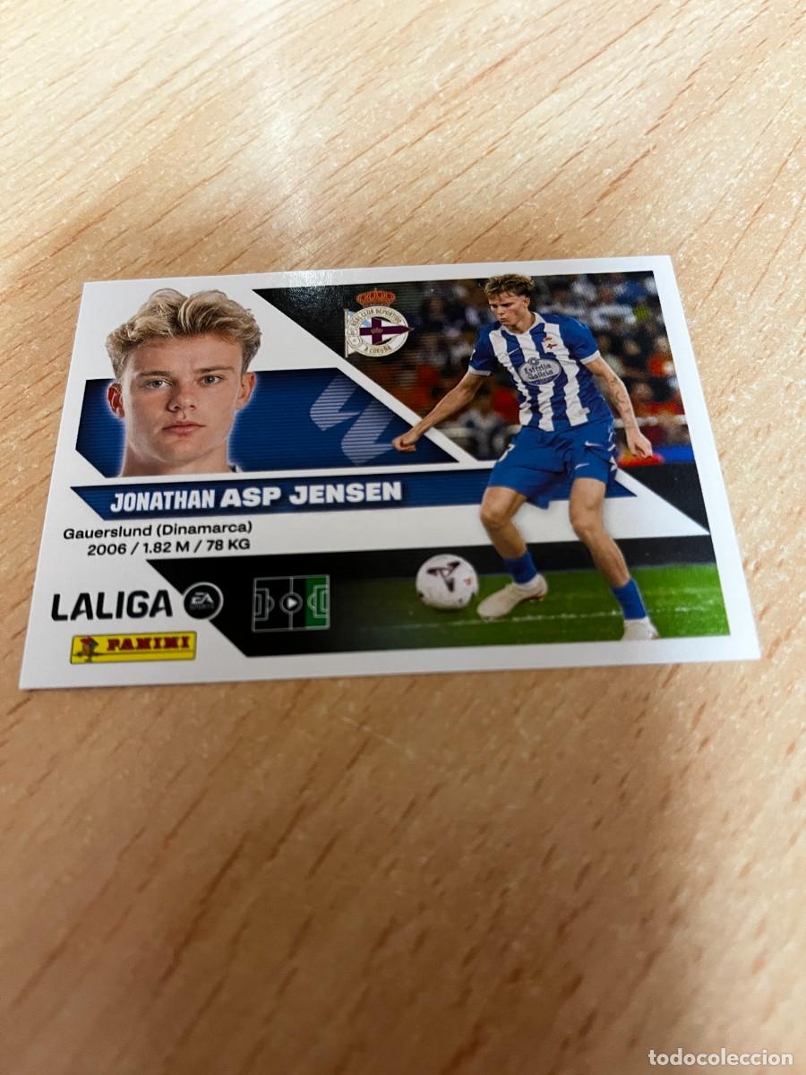 Cromos de f&uacute;tbol: LIGA ESTE 2026 2027 26 27 PANINI N&ordm; 17 ASP JENSEN DEPORTIVO DE LA CORU&Ntilde;A