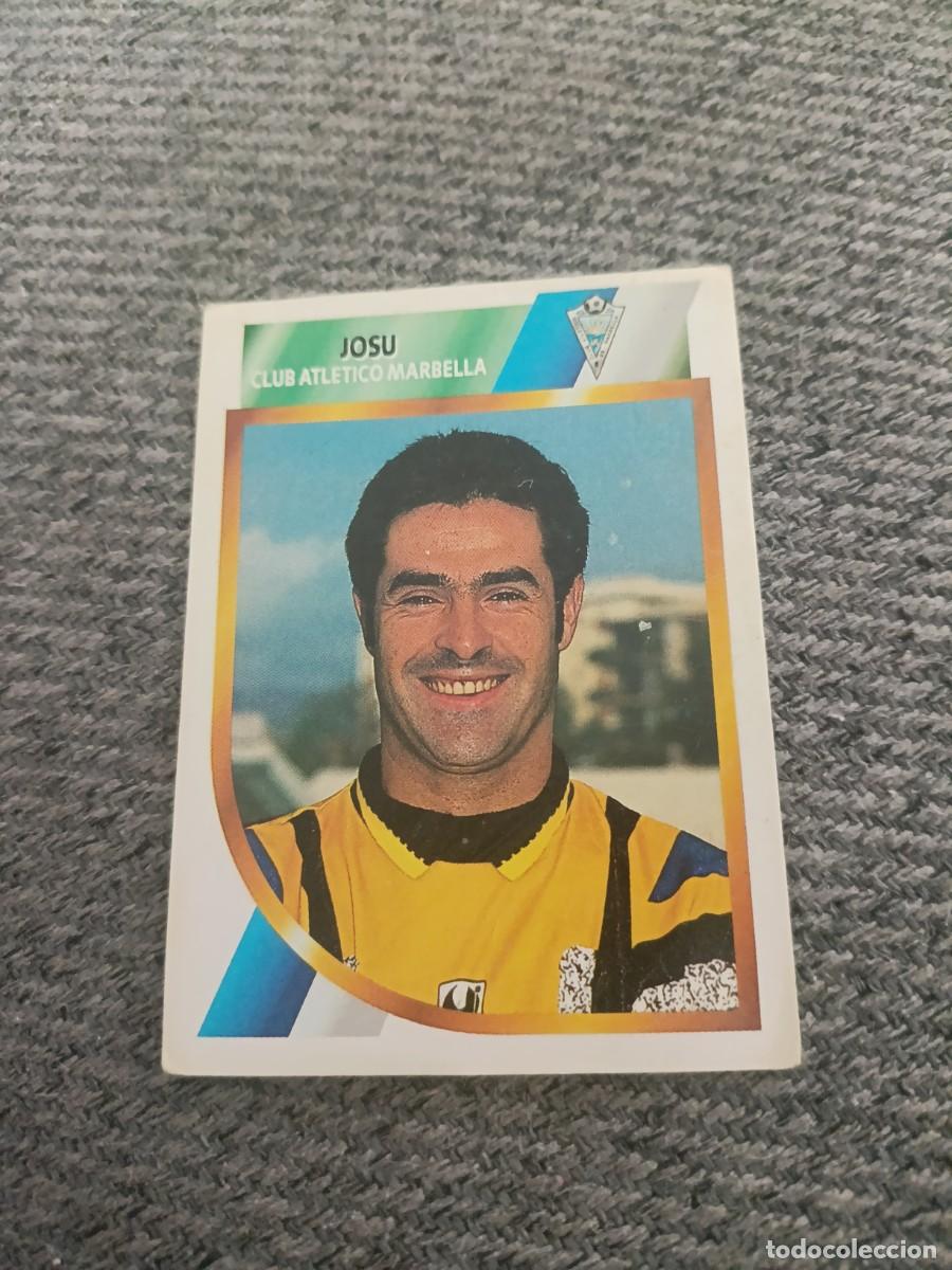 Cromos de f&uacute;tbol: Ed.este 94-95 Josu Atl&eacute;tico Marbella - Foto 1