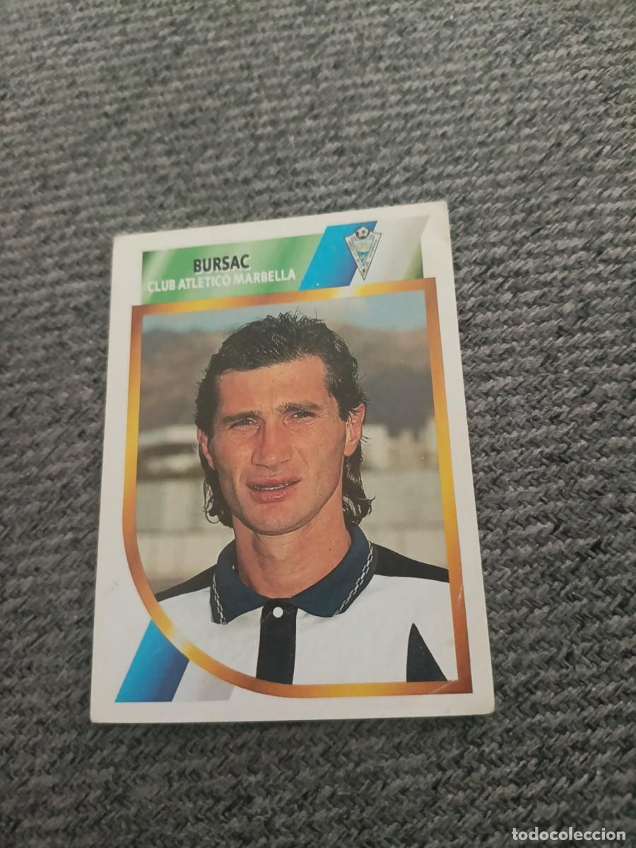 Cromos de f&uacute;tbol: Ed.este 94-95 Bursac Atl&eacute;tico Marbella