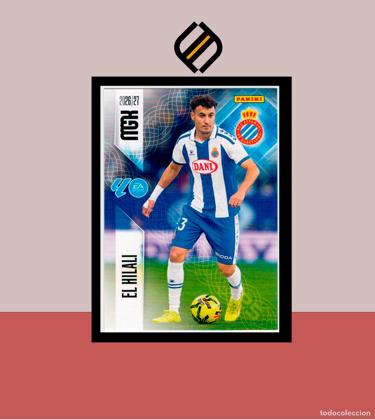Cromos de f&uacute;tbol: MEGACRACKS 2026 2027 26 27 PANINI N&ordm; 166 EL HILALI ESPANYOL ESPA&Ntilde;OL COLECCI&Oacute;N ALB&Uacute;M MGK