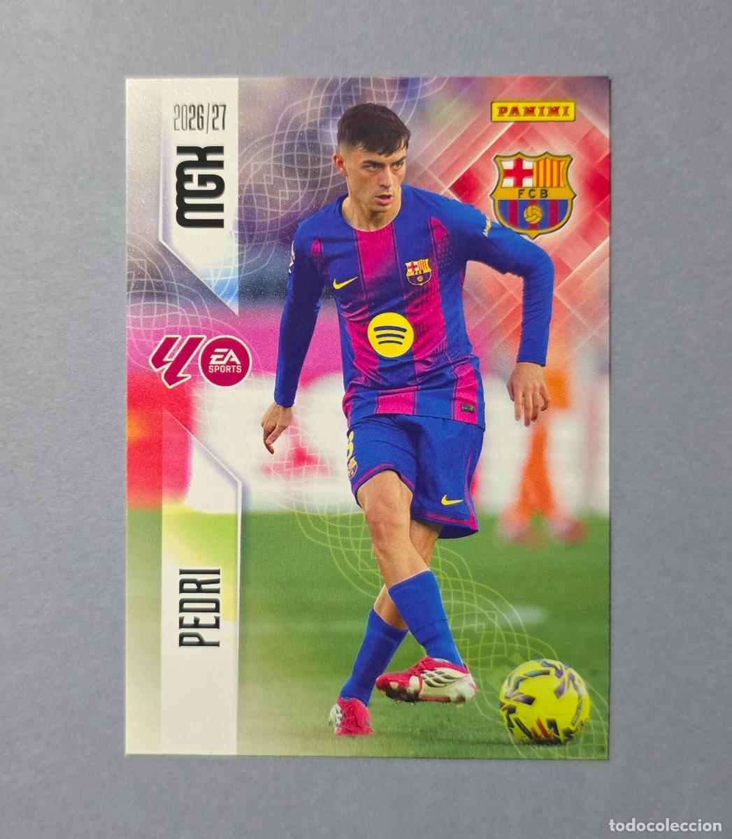 Cromos de f&uacute;tbol: 85 PEDRI - BARCELONA - MEGACRACKS 2026-27 - MGK 26/27 (NUEVO)