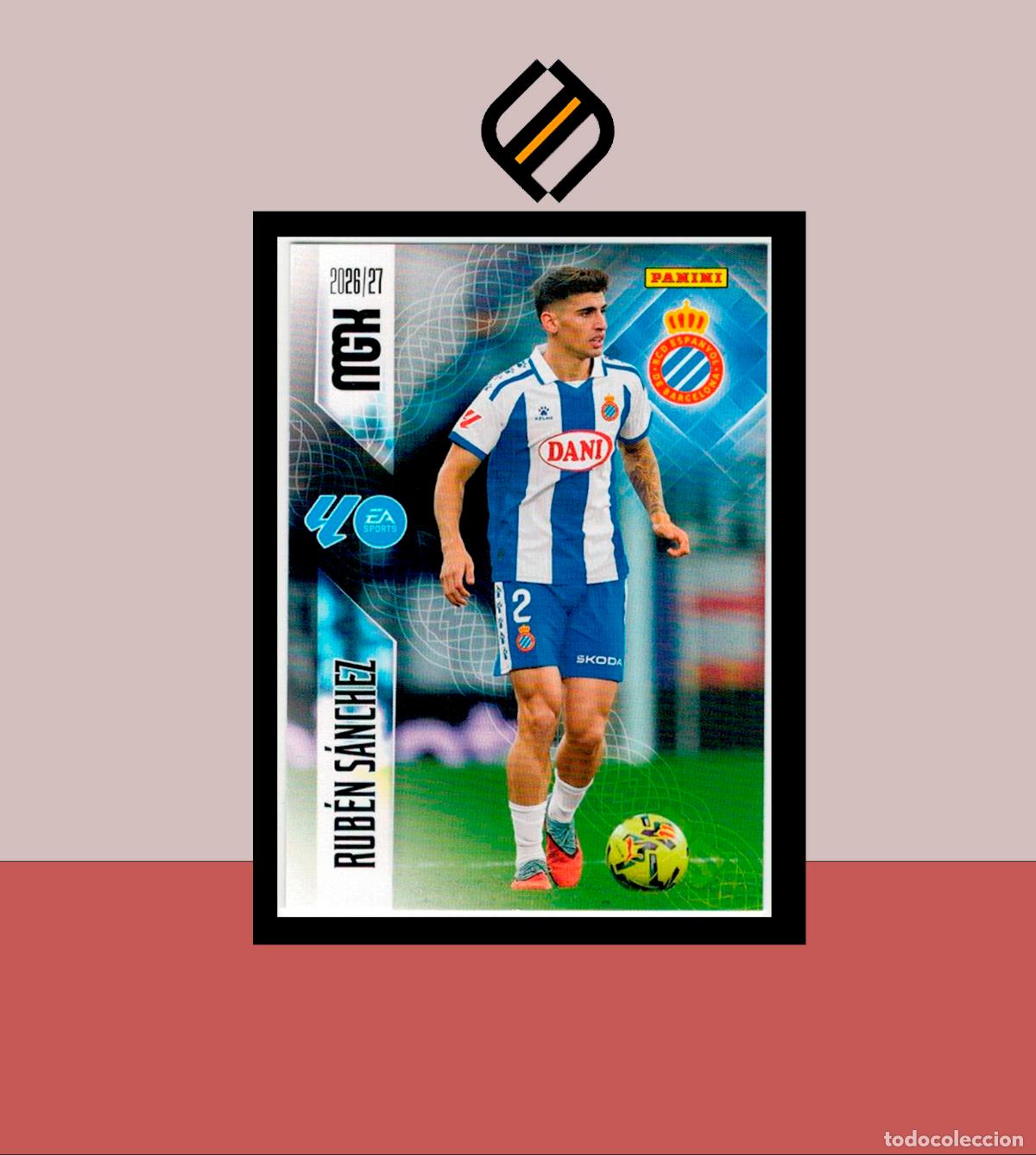 Cromos de f&uacute;tbol: MEGACRACKS 2026 2027 26 27 PANINI N&ordm; 167 RUB&Eacute;N S&Aacute;NCHEZ ESPANYOL ESPA&Ntilde;OL COLECCI&Oacute;N ALB&Uacute;M MGK