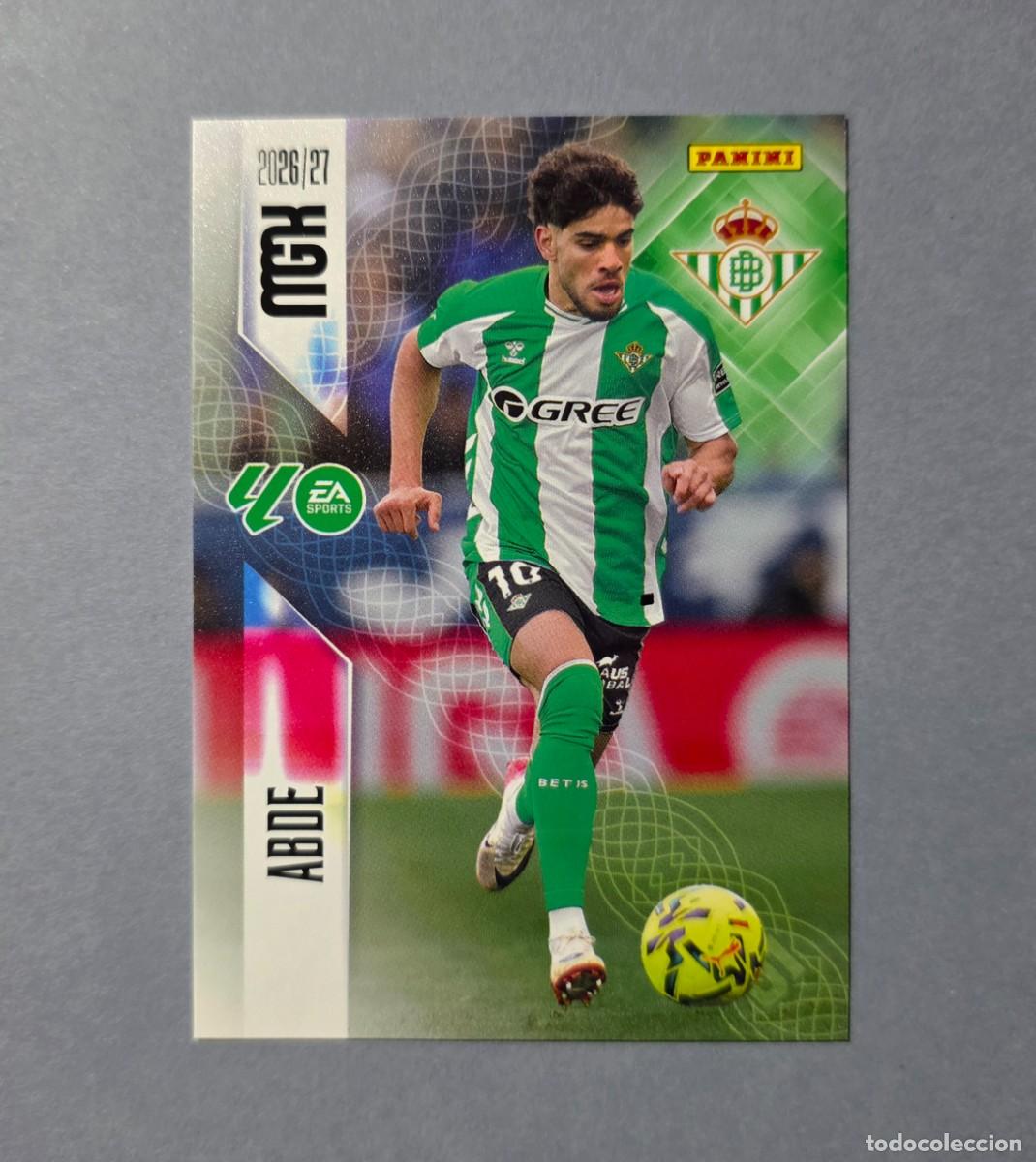 Cromos de f&uacute;tbol: 108 ABDE - BETIS - MEGACRACKS 2026-27 - MGK 26/27 (NUEVO)