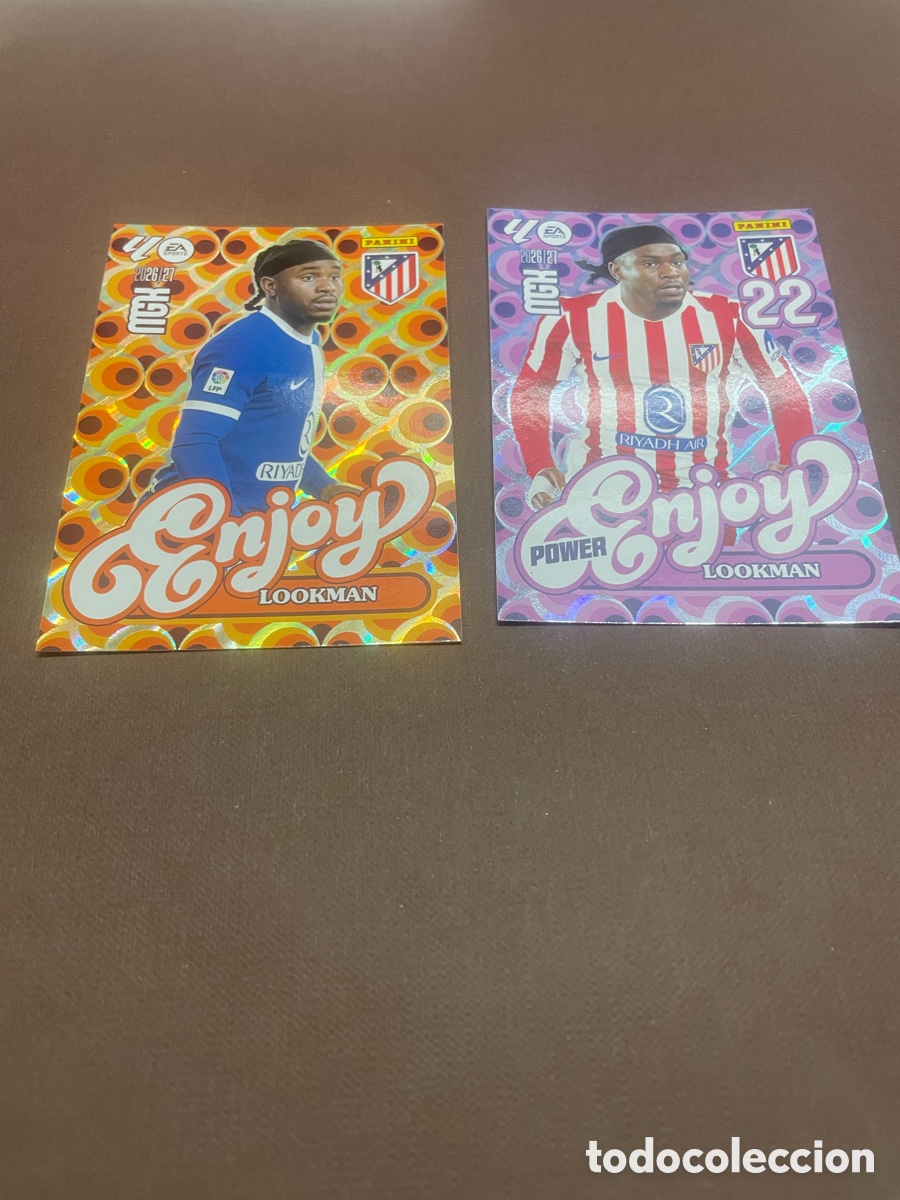 Cromos de f&uacute;tbol: Megacracks 2026/27 Lookman Power y normal 385 At Madrid