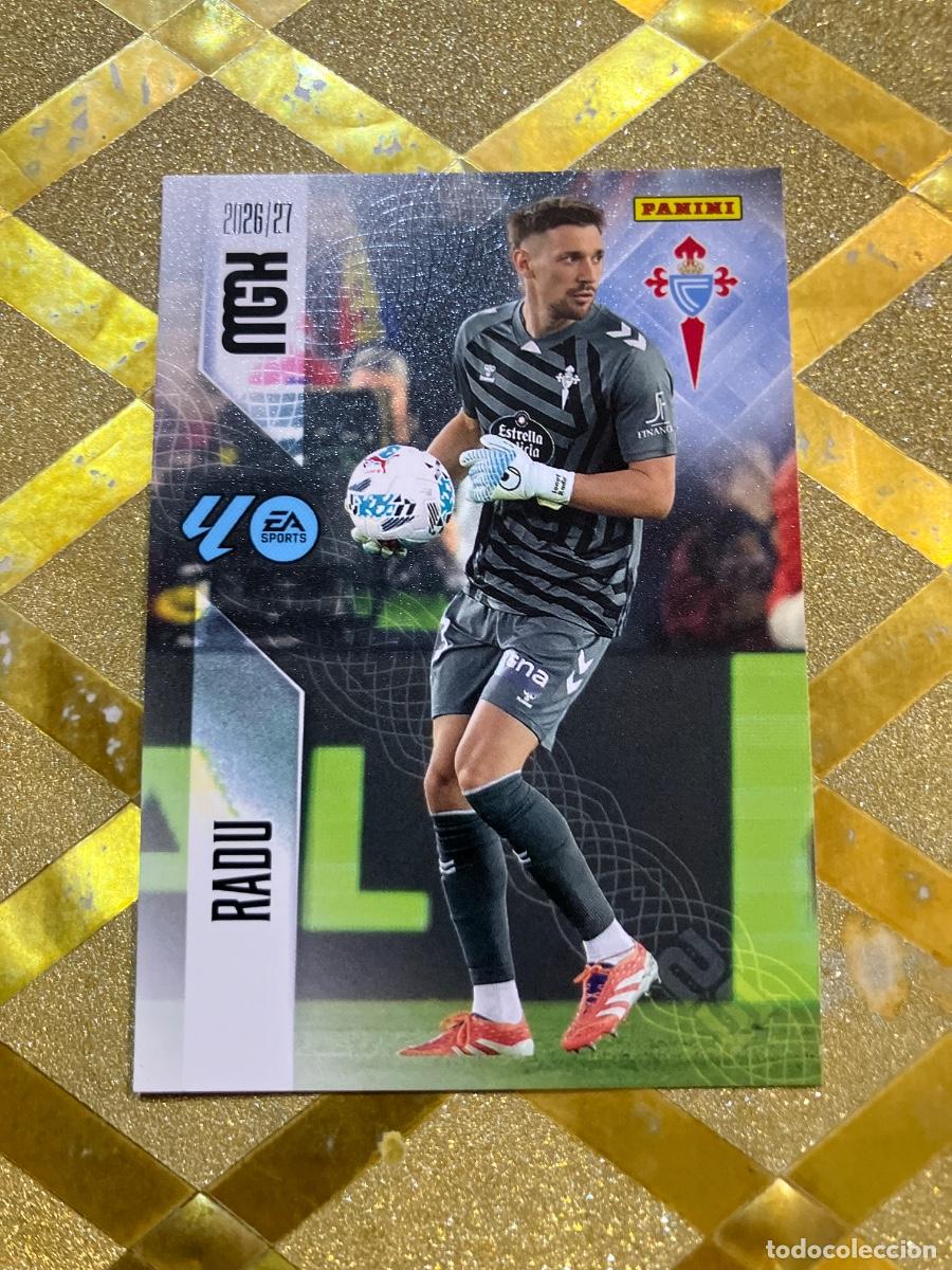Cromos de Futebol: CROMO DE FUTBOL NUMERO 110 RADU CELTA DE VIGO LIGA 2026 2027 MEGACRAKS MGK PANINI !