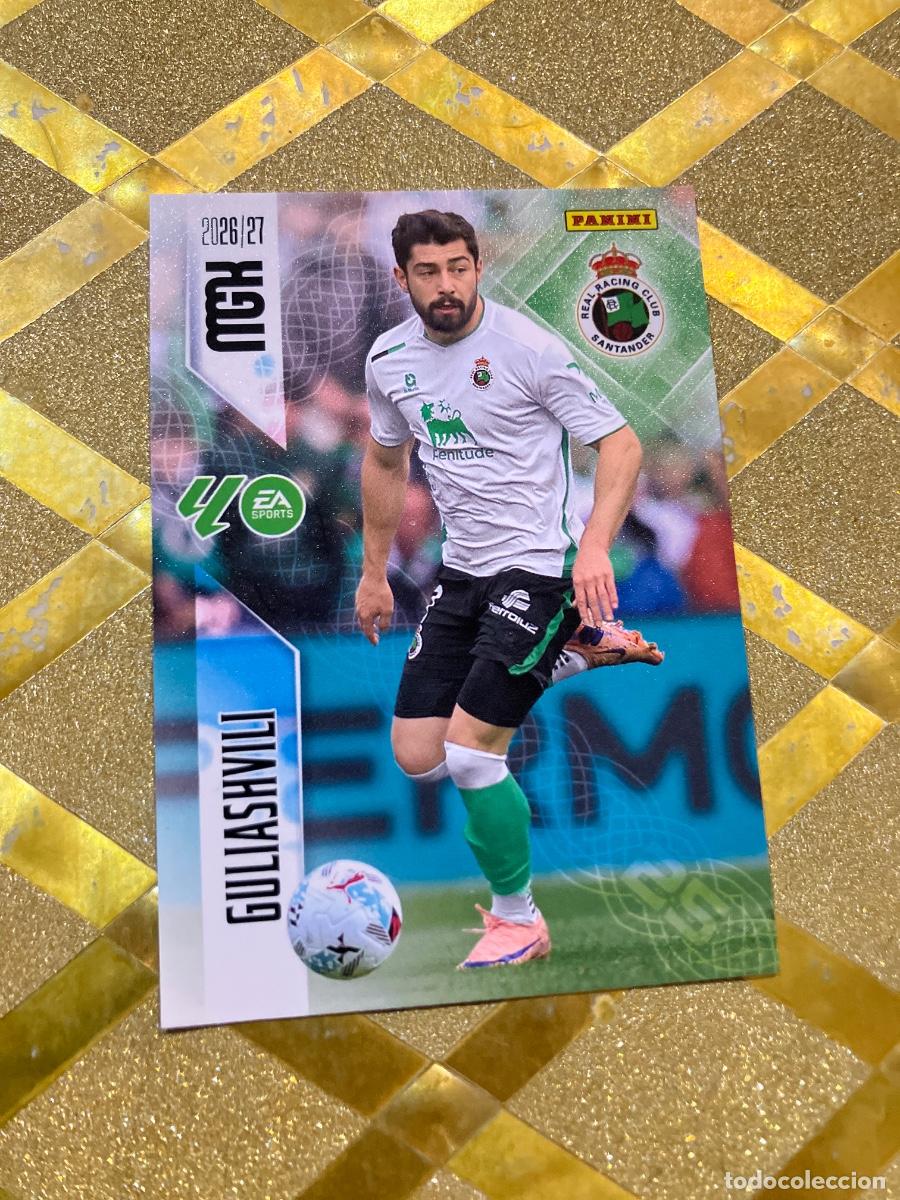 Fu&szlig;ball-Sticker: CROMO DE FUTBOL NUMERO 286 GULIASHVILI RACING SANTANDER LIGA 2026 2027 MEGACRAKS MGK PANINI !