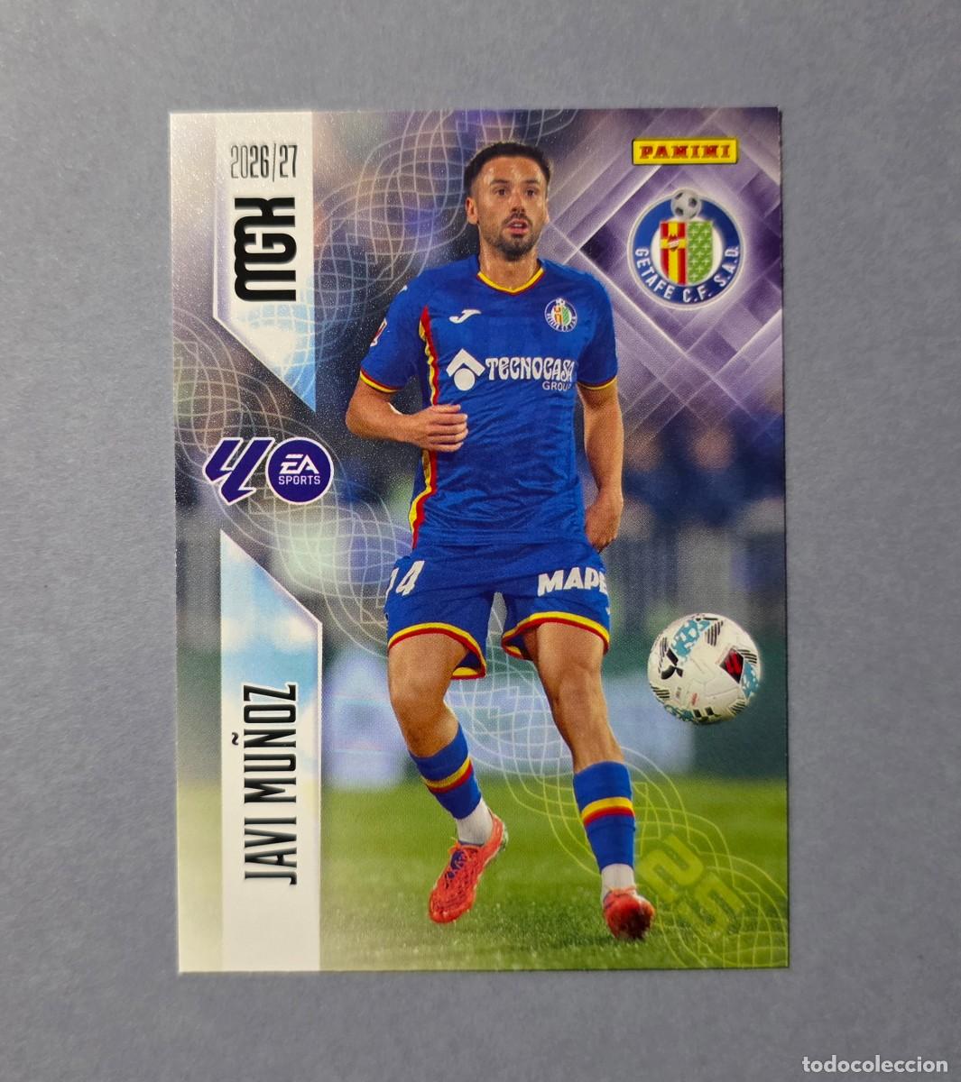 Cromos de f&uacute;tbol: 191 JAVI MU&Ntilde;OZ - GETAFE - MEGACRACKS 2026-27 - MGK 26/27 (NUEVO)