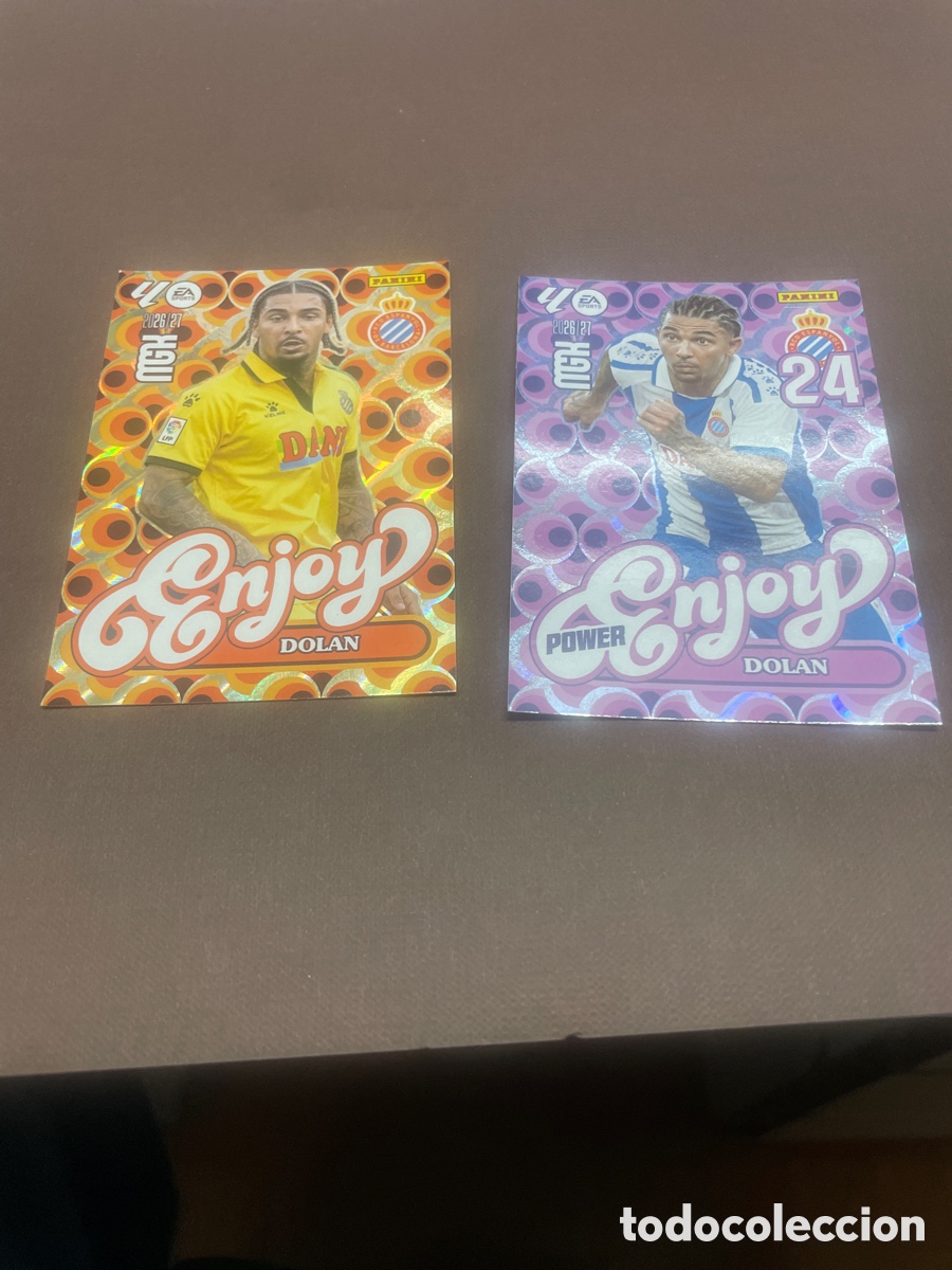 Cromos de f&uacute;tbol: Megacracks 2926/27 Dolan Enjoy 382Power Y Normal