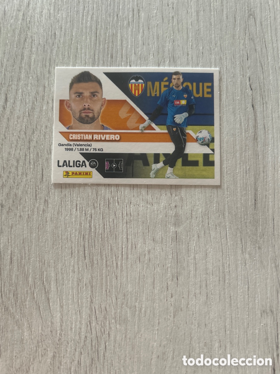 Cromos de f&uacute;tbol: Rivero 4 Valencia Liga Este 2026/27 26-27 Panini