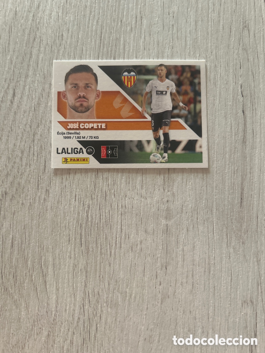 Cromos de f&uacute;tbol: Copete 6 Valencia Liga Este 2026/27 26-27 Panini