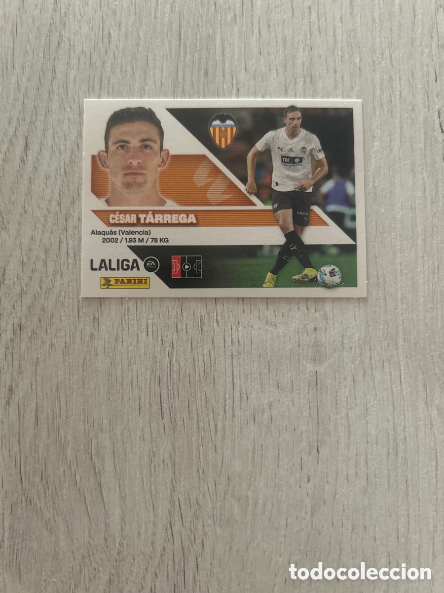 Cromos de f&uacute;tbol: T&aacute;rrega 7 Valencia Liga Este 2026/27 26-27 Panini