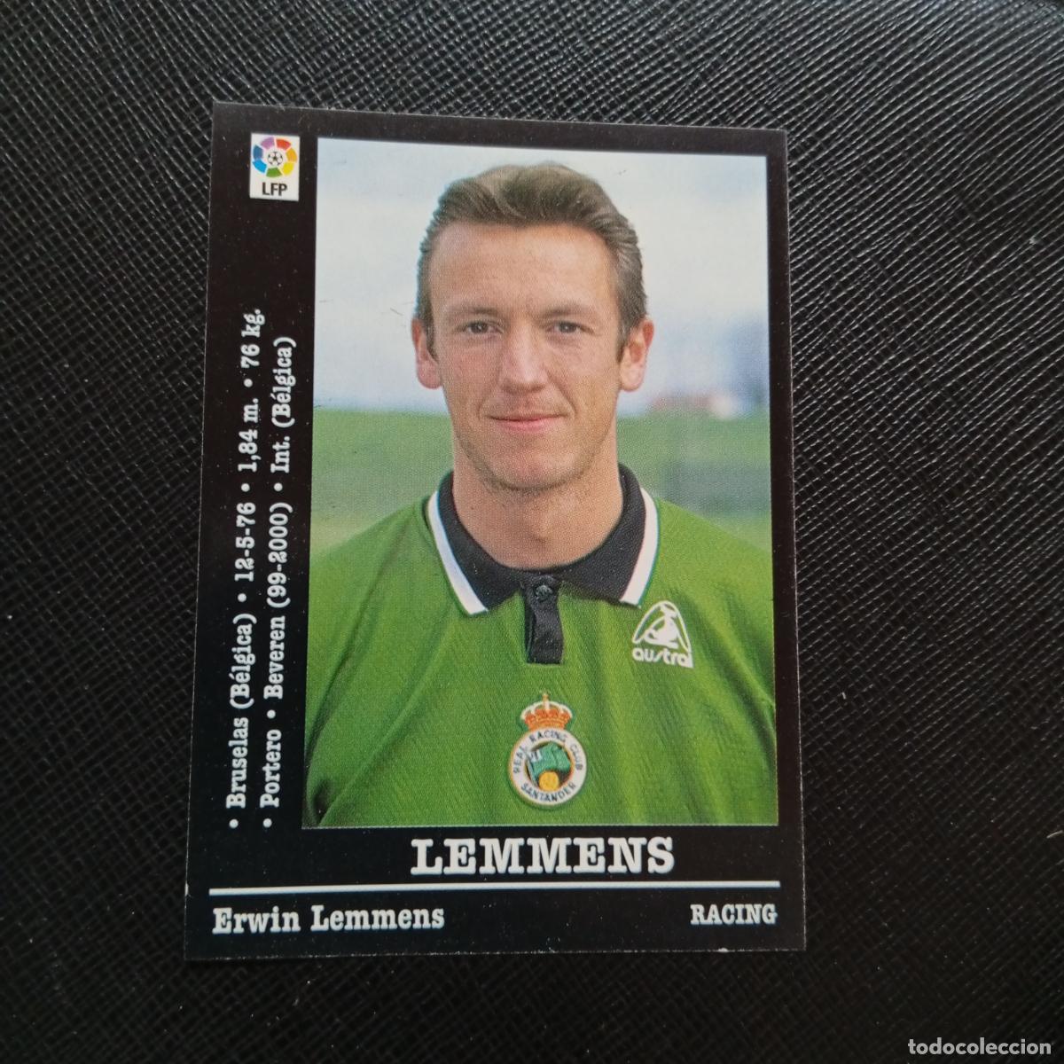 Fu&szlig;ball-Sticker: 255 LEMMENS RACING PANINI 00 01 CROMO FUTBOL LIGA 2000 2001 - SIN PEGAR - A71 PG52