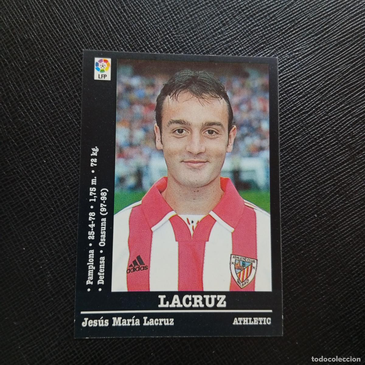 Fu&szlig;ball-Sticker: 173 LACRUZ BILBAO PANINI 00 01 CROMO FUTBOL LIGA 2000 2001 - SIN PEGAR - A71 PG53