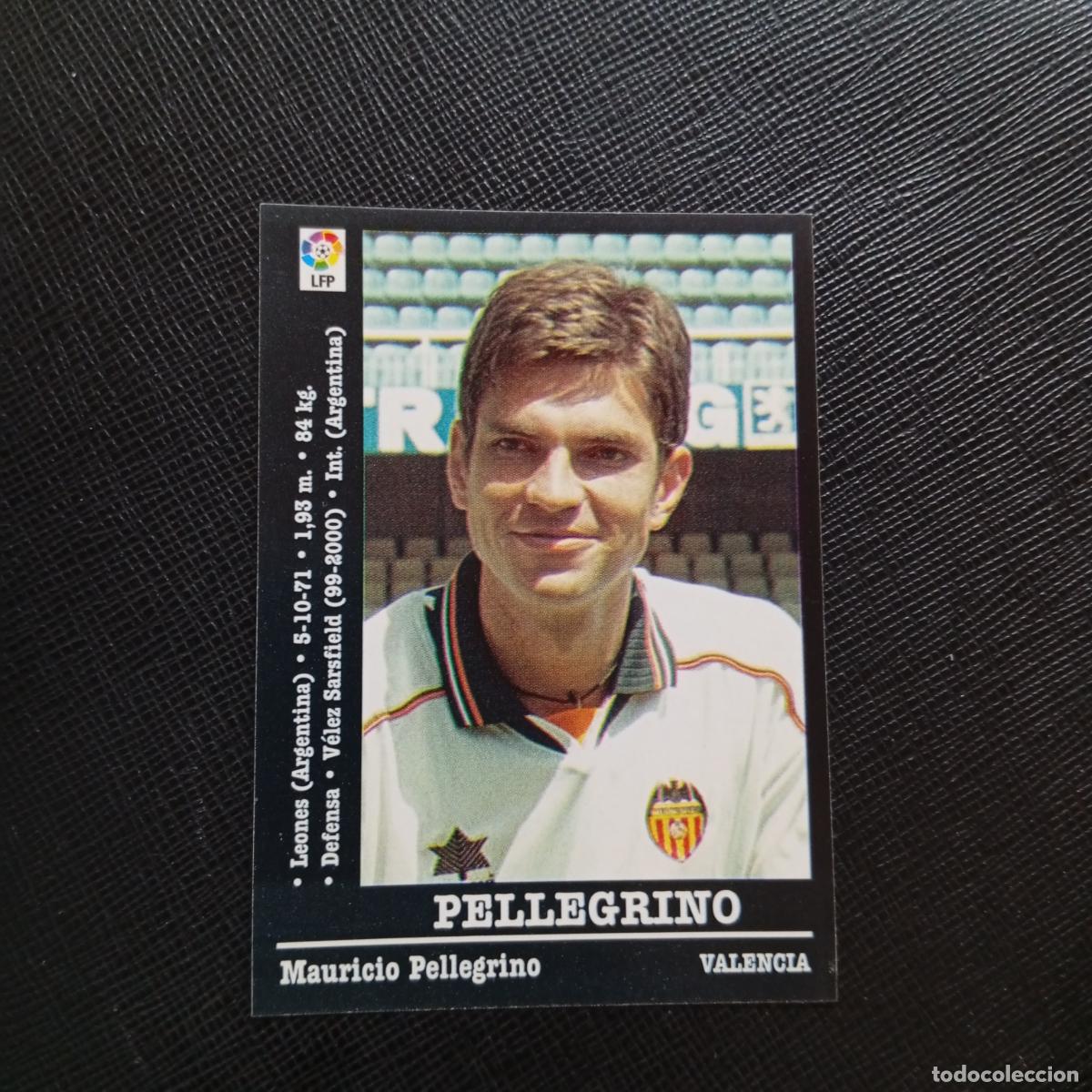 Cartes &agrave; collectionner de Football: 39 PELLEGRINO VALENCIA PANINI 00 01 CROMO FUTBOL LIGA 2000 2001 - SIN PEGAR - A71 PG53