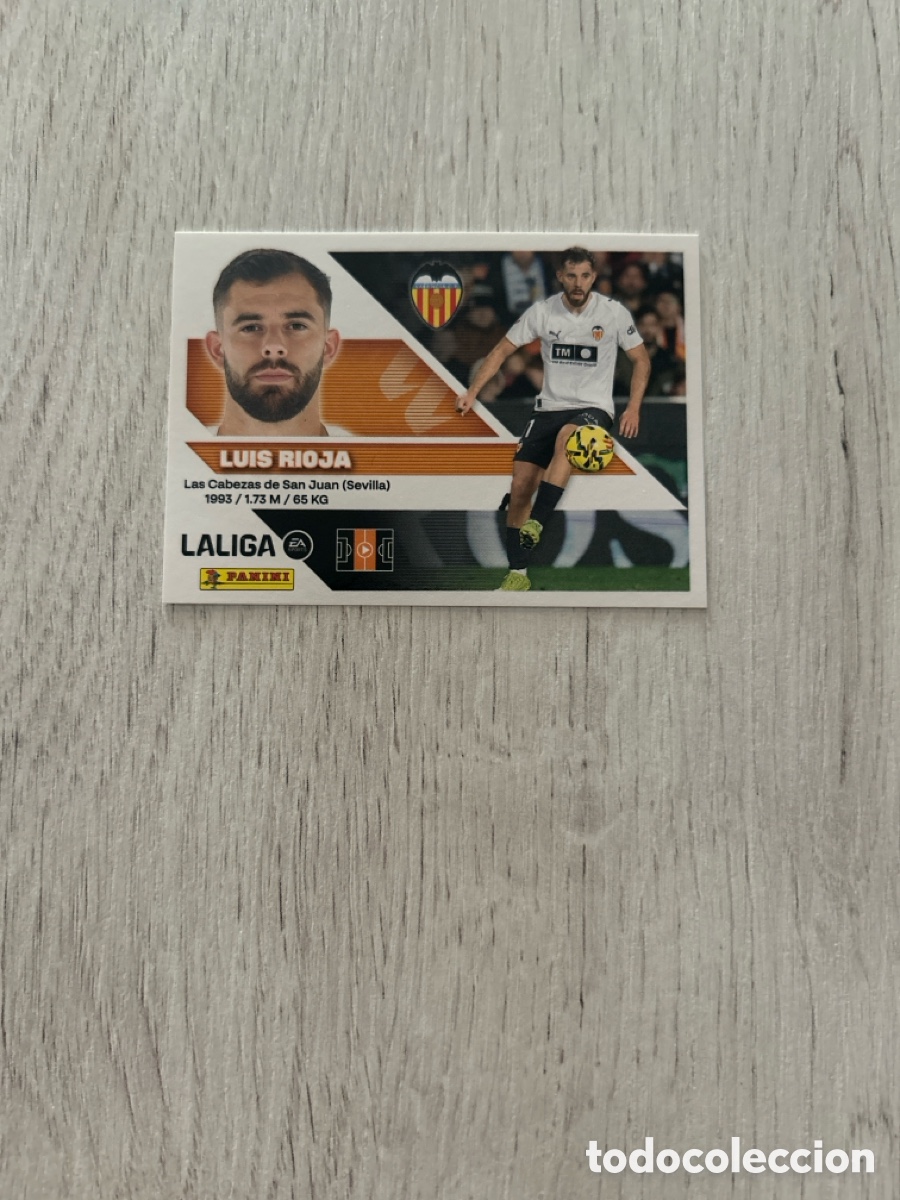 Cartes &agrave; collectionner de Football: Luis Rioja 14 Valencia Liga Este 2026/27 26-27 Panini