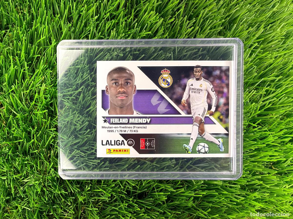 Cromos de f&uacute;tbol: N&ordm; 10B Mendy Real Madrid CF Liga Este 26 27